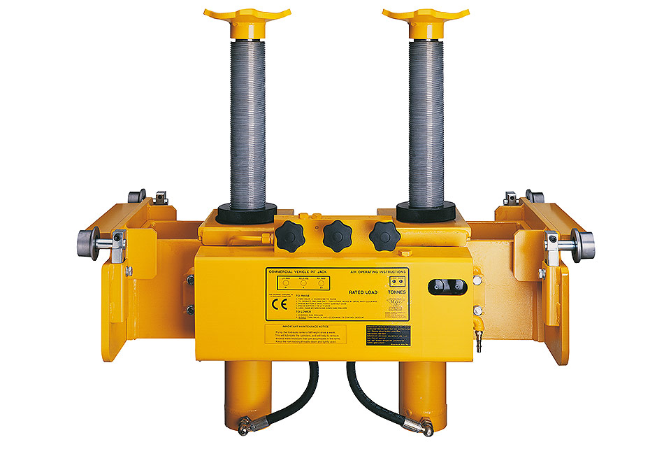 12t jacking beam for truck and bus workshop pits