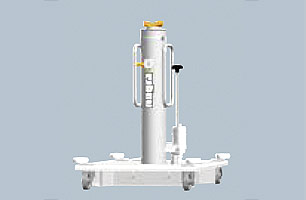 PH Floor Jack Eurolift, convenience due to pneumatic quick lifting and pneumatic forced return