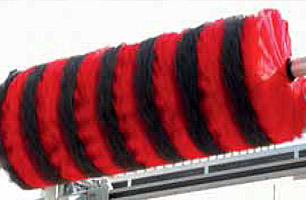 Optional horizontal brush