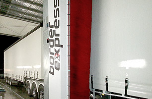 Hartex Washbay showing Truck Wash at Border Express dep