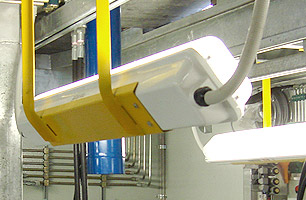 The chassis is made from cast aluminium, the promatic diffuser is moulded in fracture resistant polycarbonate