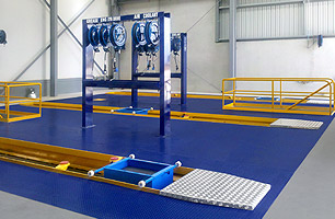 Completed Suspended Ceiling Pit with stair tunnel