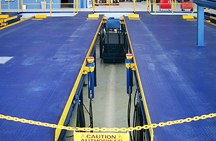 Suspended Ceiling Pit for Bus Workshop