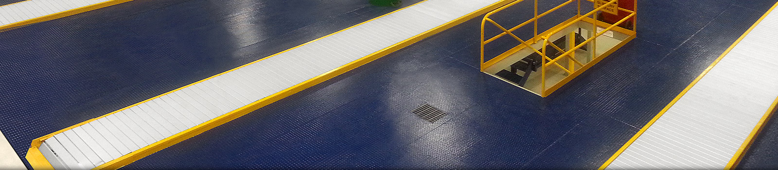 suspended ceiling workshop service pit