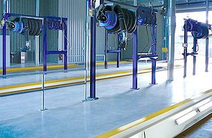 prefabricated workshop pits that come with a kerb angle for addition or inclusion of jacking systems