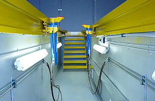workshop pit lighting and ventilation systems made to australian safety standards